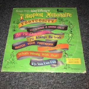 Walt Disney’s “The Happiest Millionaire” record